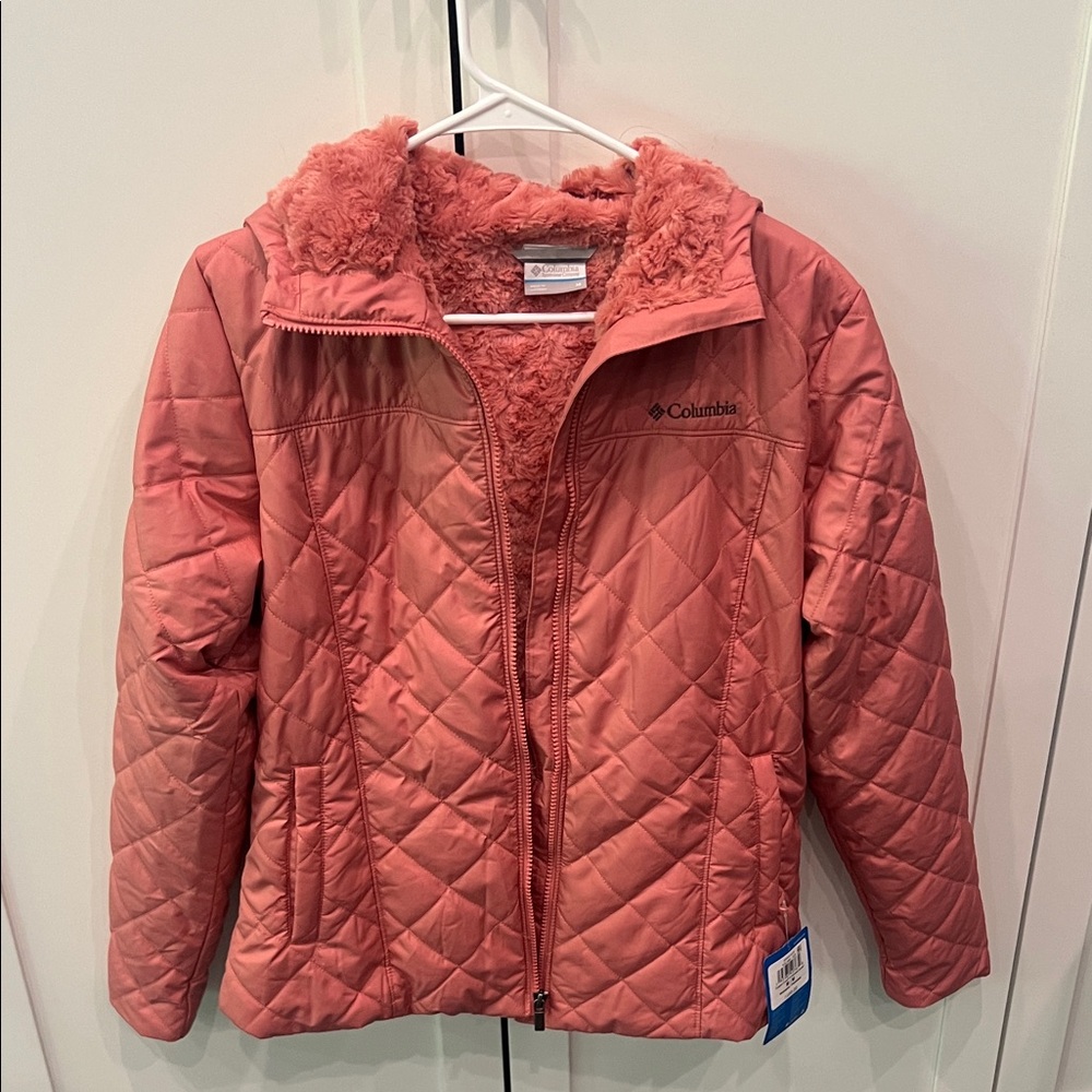 Columbia Women’s Copper Crest II Hooded Jacket - Coral